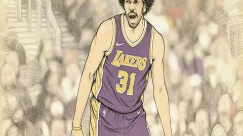 [图]詹眉联手发力，联手贡献27+33战胜爵士，重返西部第五位